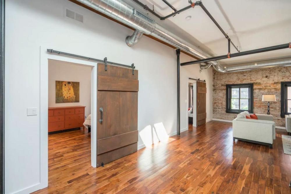 Apartment with City View interior